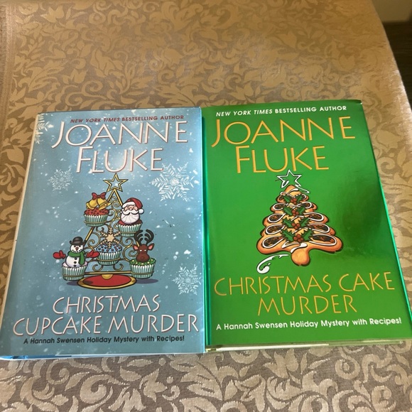 Other - Lot Of Two Joanne Fluke Christmas Books Cupcake Cake Murder Mystery Hardcover